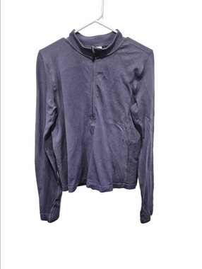 Lululemon Merino Wool-Blend Base Layer Half Zip Nightfall